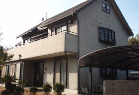 三木市M様邸:外壁塗装ビフォー
