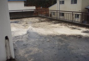 三木市H様邸:屋上防水工事ビフォー