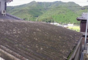 多可市M様邸:屋根塗装ビフォー